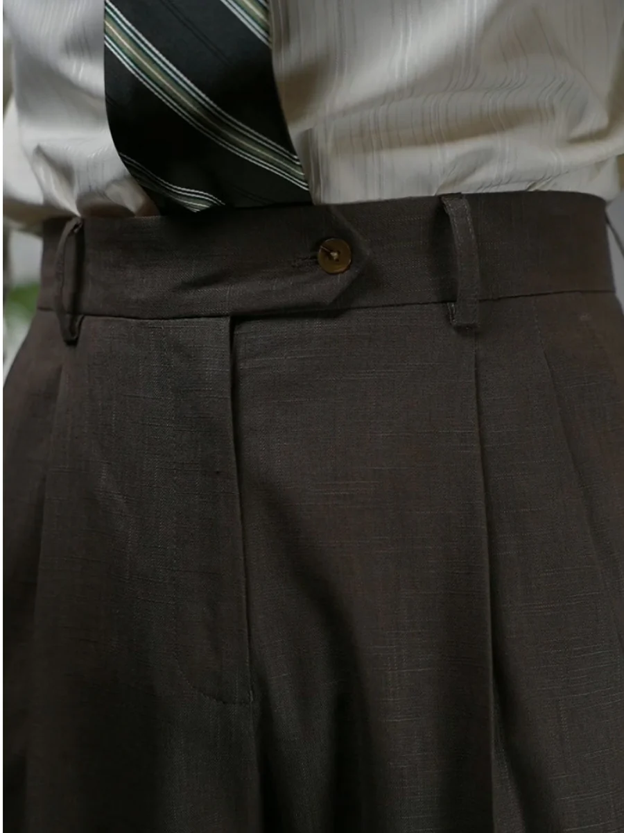 Steve® | Linen-Cotton Trousers - Image 6