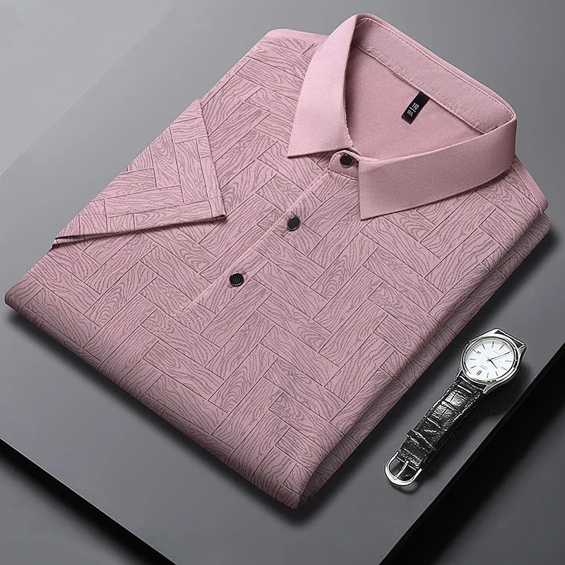 Steve® | Luxury Polo With Pattern - Image 2