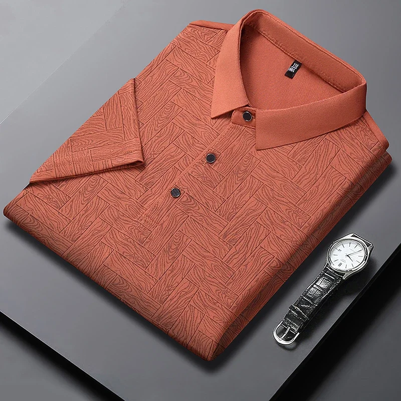 Steve® | Luxury Polo With Pattern - Image 3