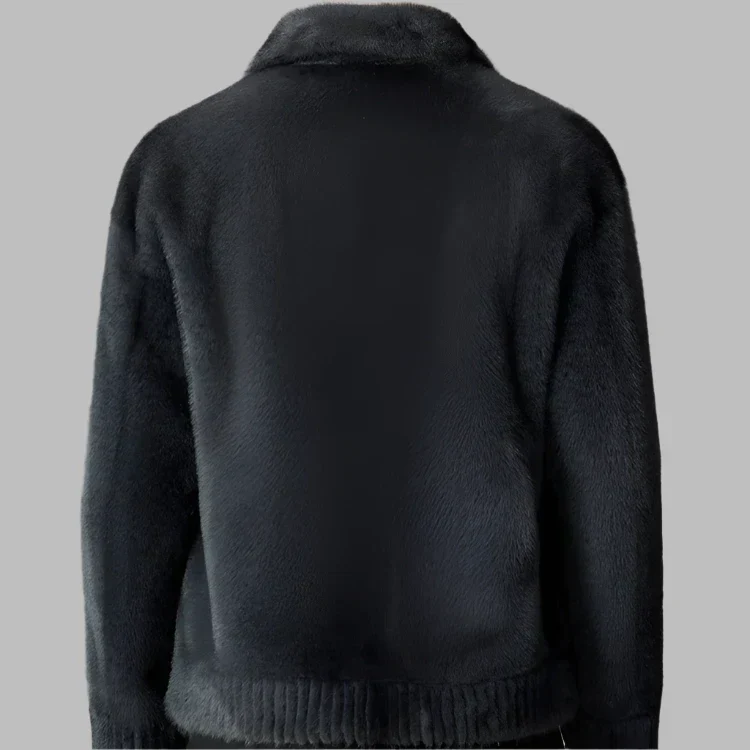 Steven® | Luxury Short Coat In Mink Fur - Image 4