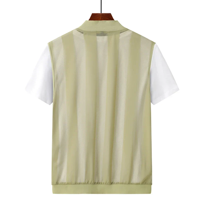 Stone | Ultra-Tin Breathable Cardigan - Image 6