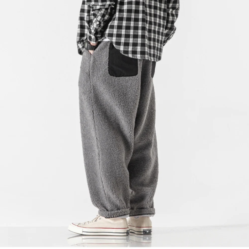 Suetonio® | Loose-fitting fleece trousers for men - Image 3