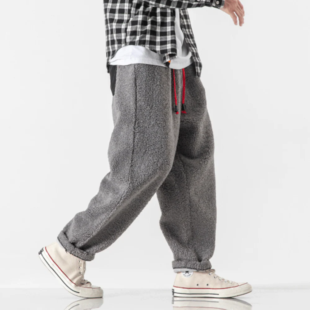 Suetonio® | Loose-fitting fleece trousers for men - Image 5