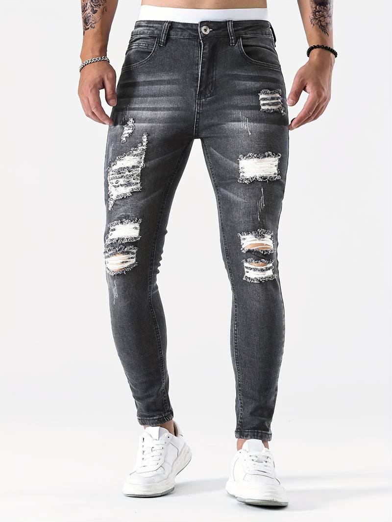 Suetonio® | Slim-Fit Jeans With Casual Rips - Image 12