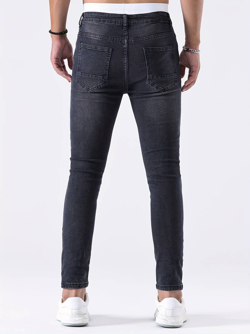 Suetonio® | Slim-Fit Jeans With Casual Rips - Image 3