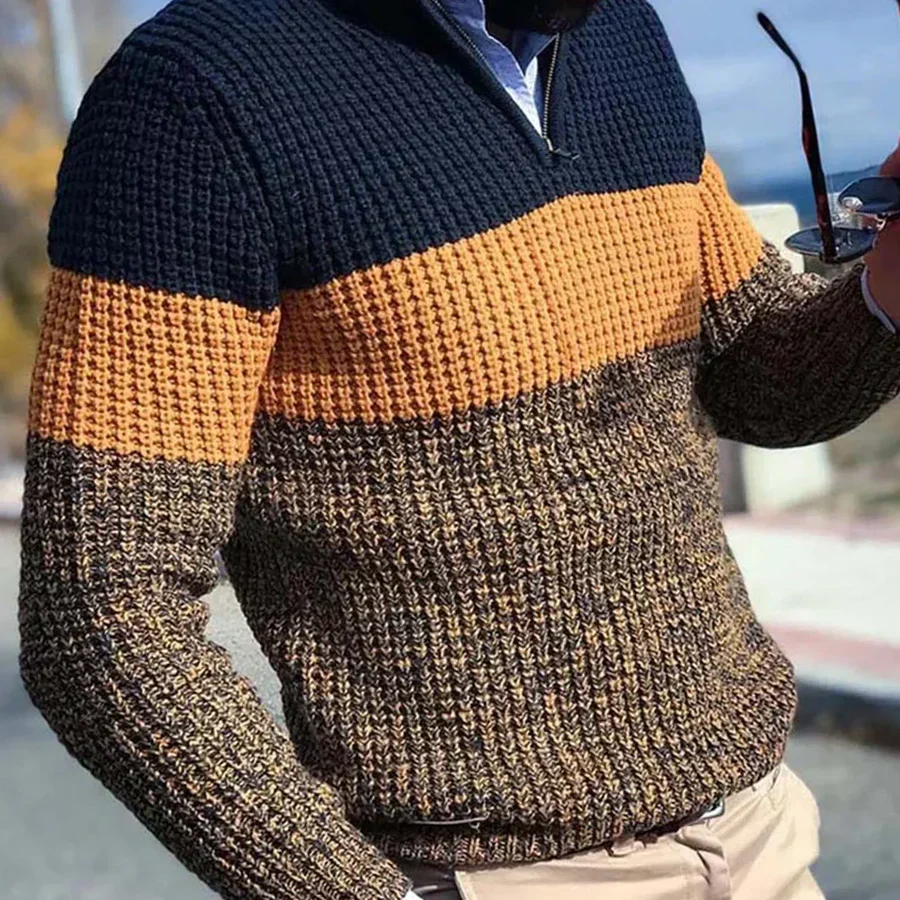 Sullivan® | Men'S Color Block Sweater - Image 2