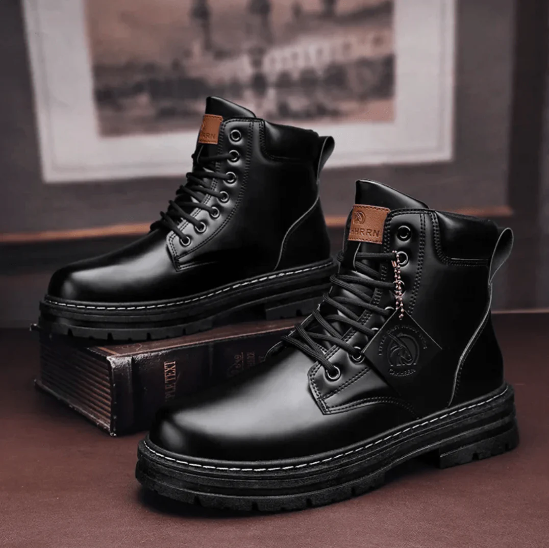 Sune | Robust lace-up boots - Image 3
