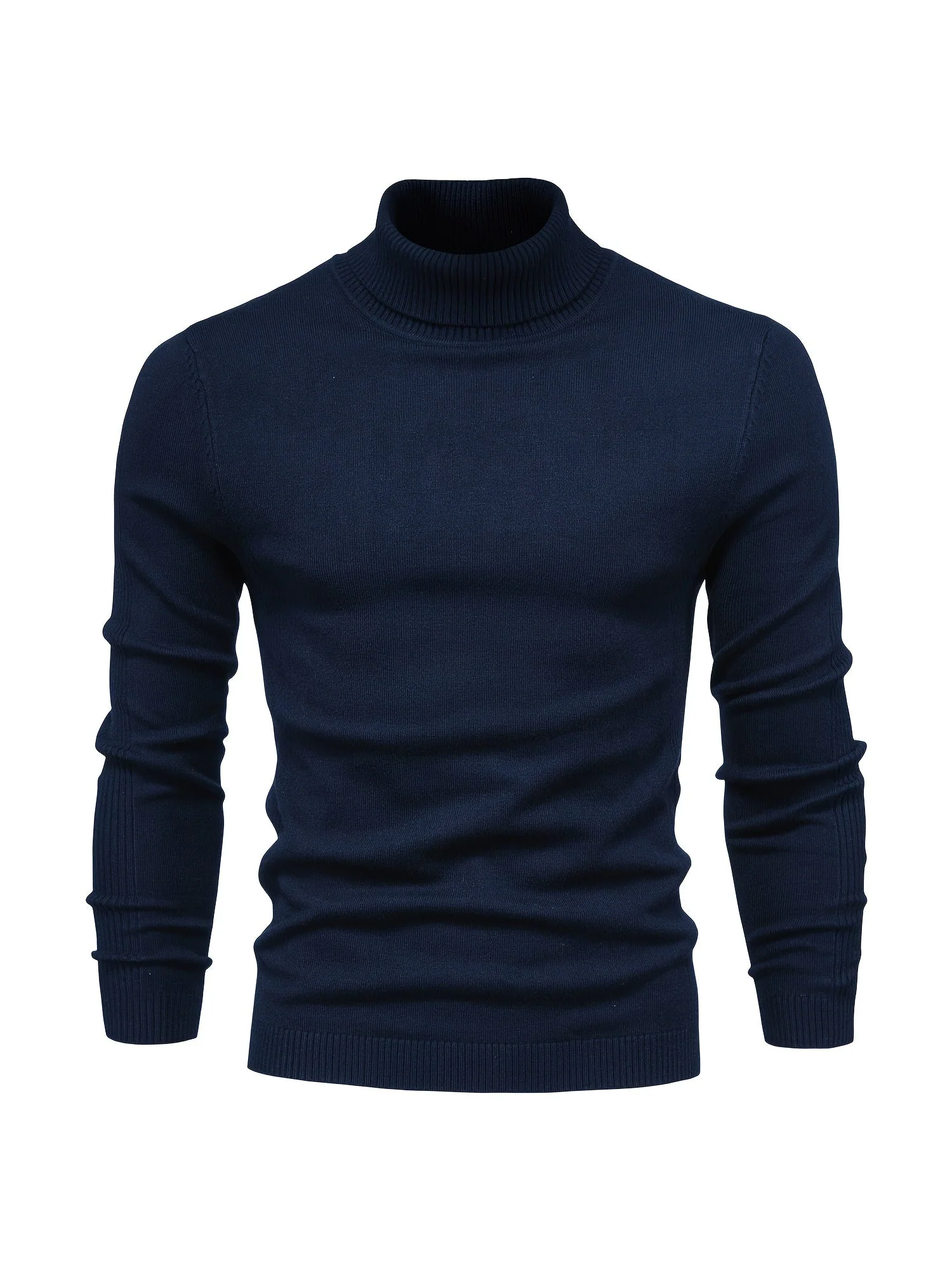 Suso | Elegant men's turtleneck sweater made of merino wool - Image 2