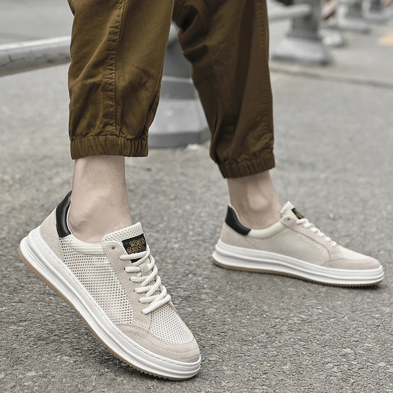 Sutton | Elegant Mesh Sneakers - Image 4