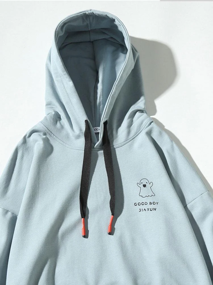 Sylvan | Relax Fit Ghost Print Hoodie - Image 11