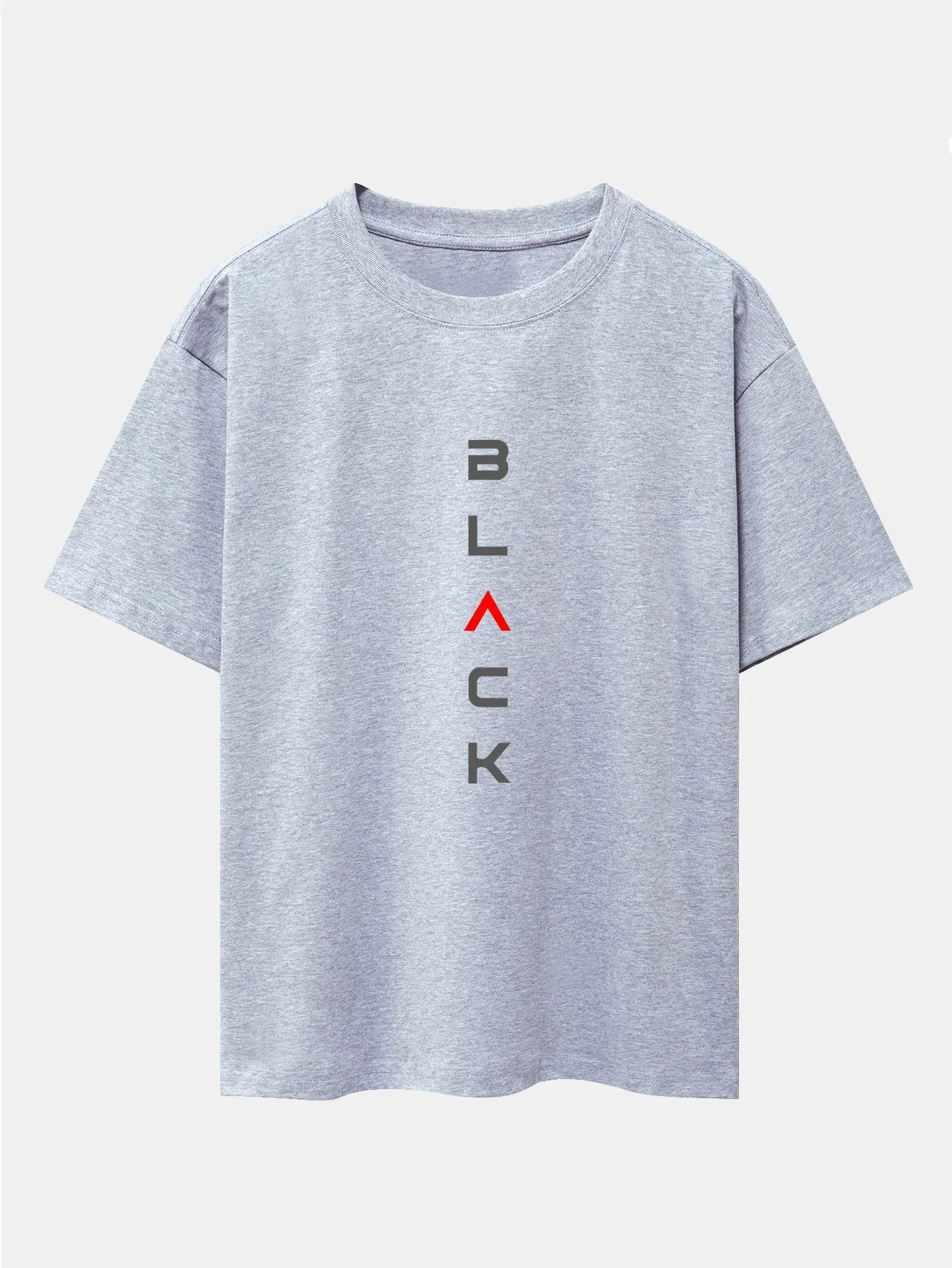 Tadeo® | Black Print Drop Shoulder Oversize T-Shirt - Image 13