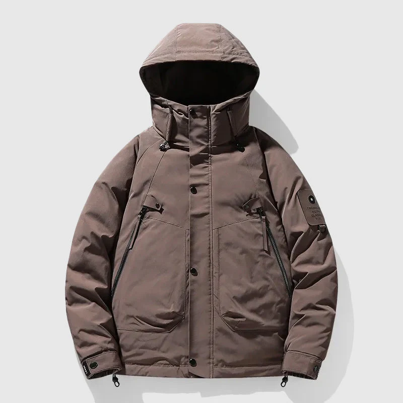 Talib® | Davide Costa Hooded Down Jacket - Image 3
