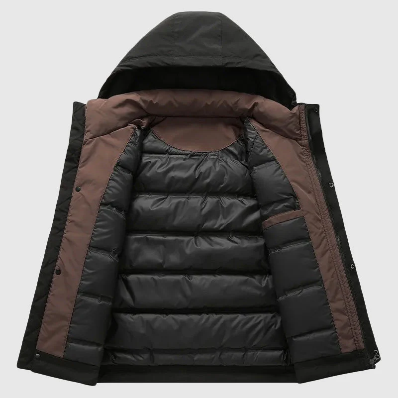 Talib® | Davide Costa Hooded Down Jacket - Image 5