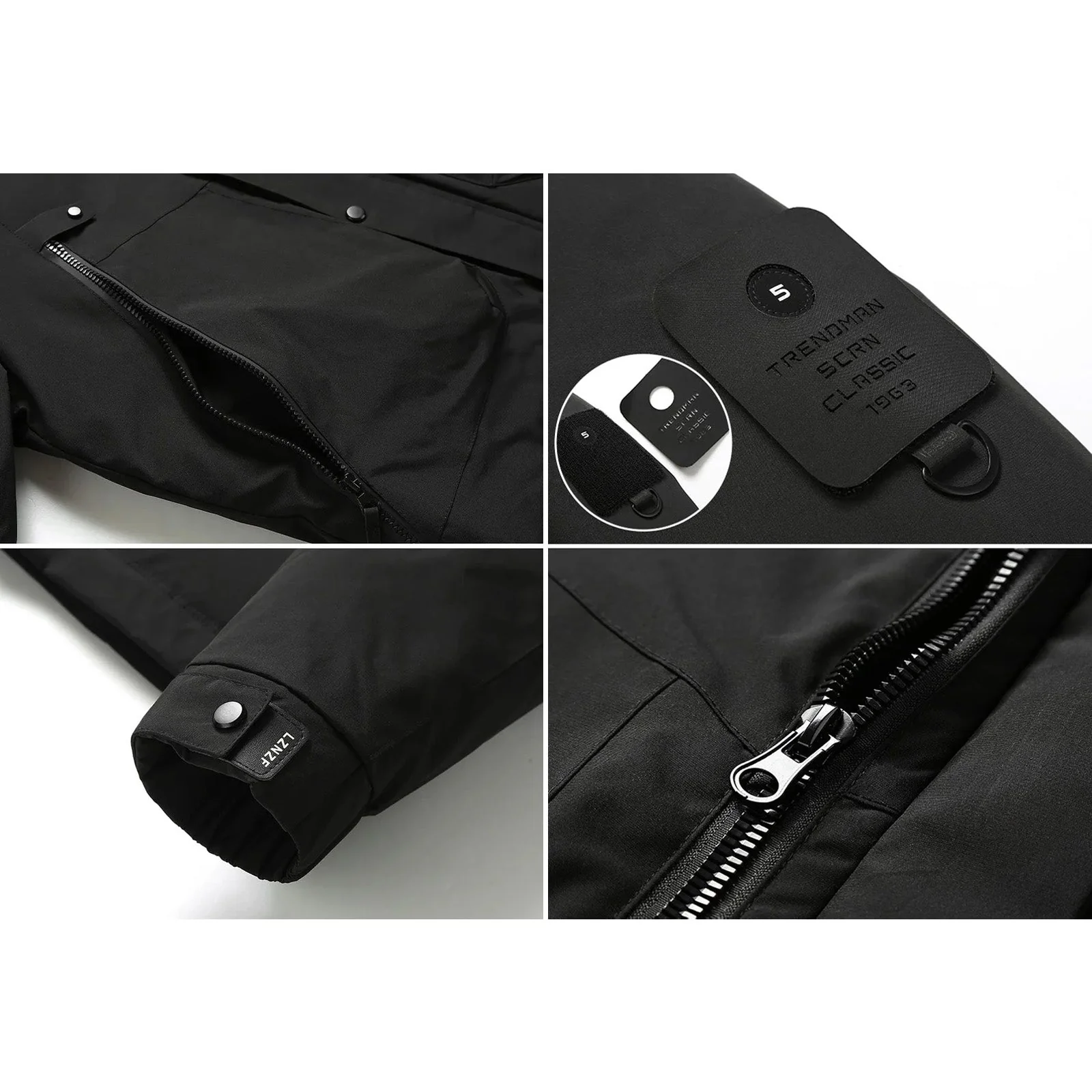 Talib® | Davide Costa Hooded Down Jacket - Image 7