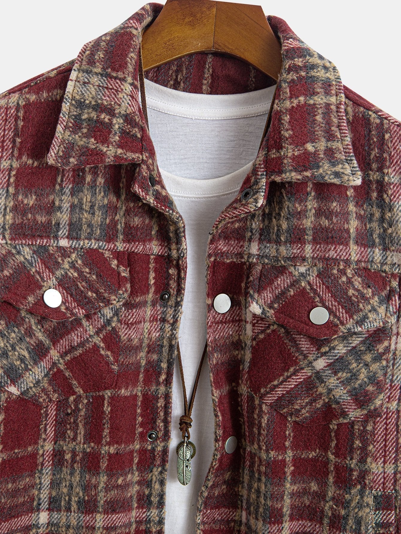 Talon | Flannel Plaid Jacket - Image 4
