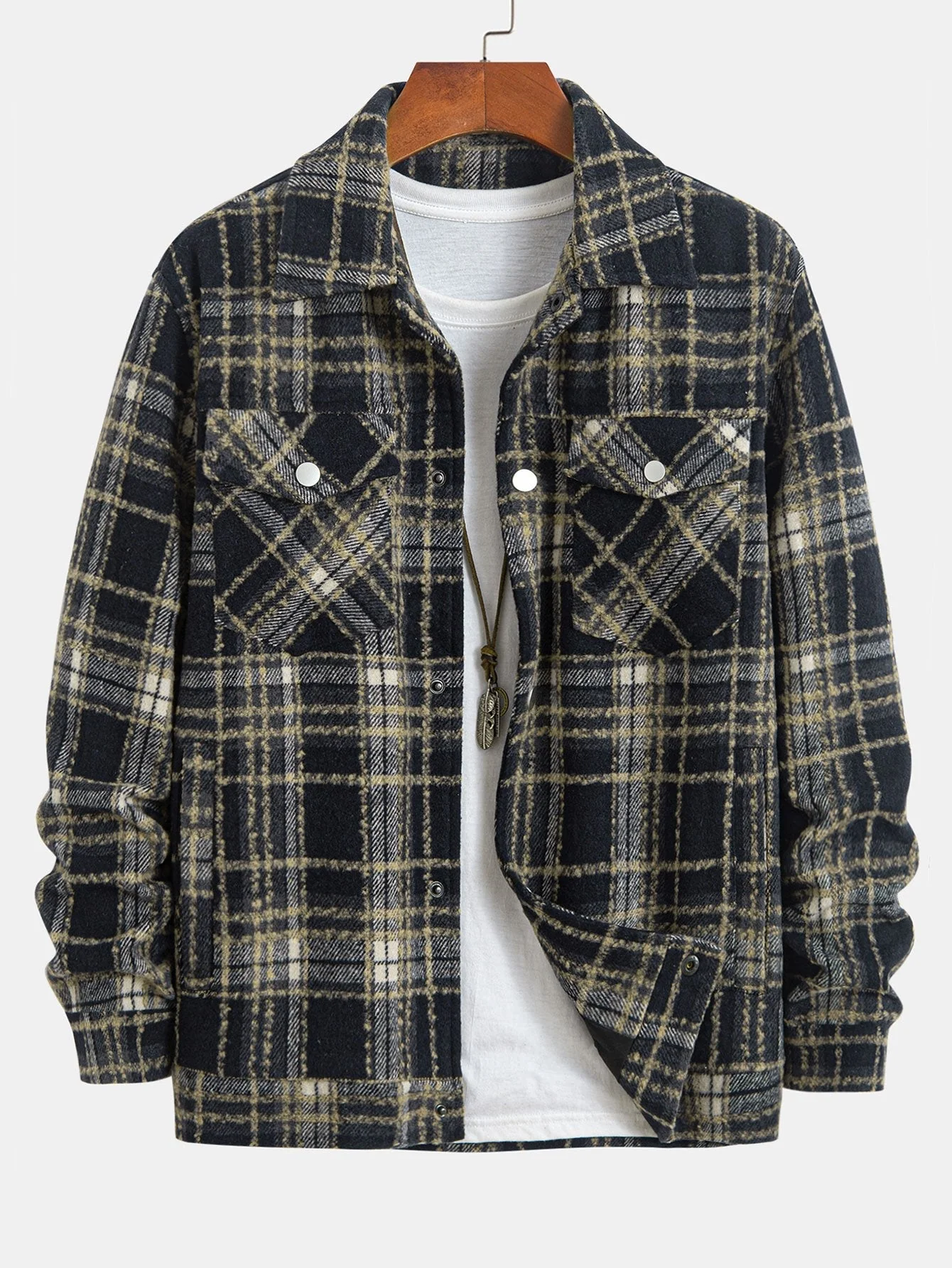 Talon | Flannel Plaid Jacket - Image 7