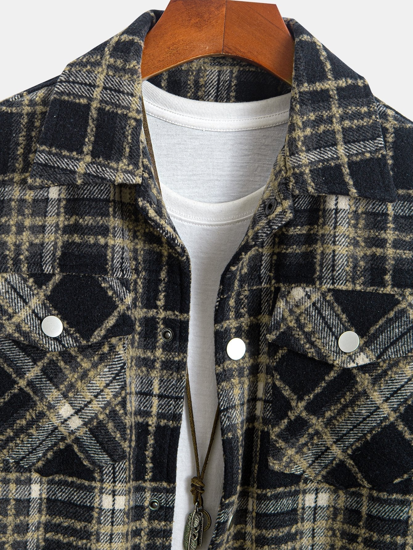 Talon | Flannel Plaid Jacket - Image 9