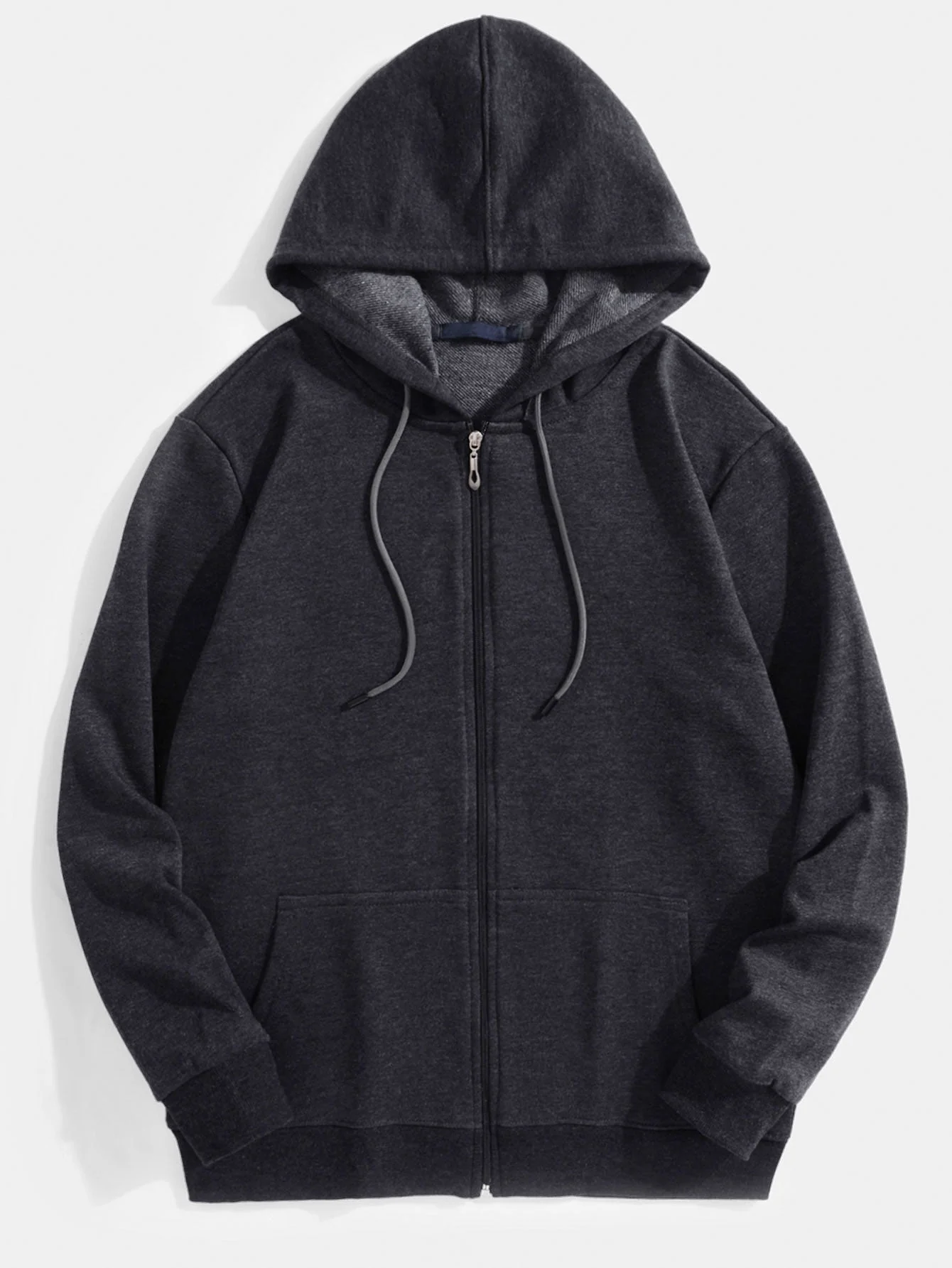 Tanner | Basic Zip Through Hoodie - Image 10