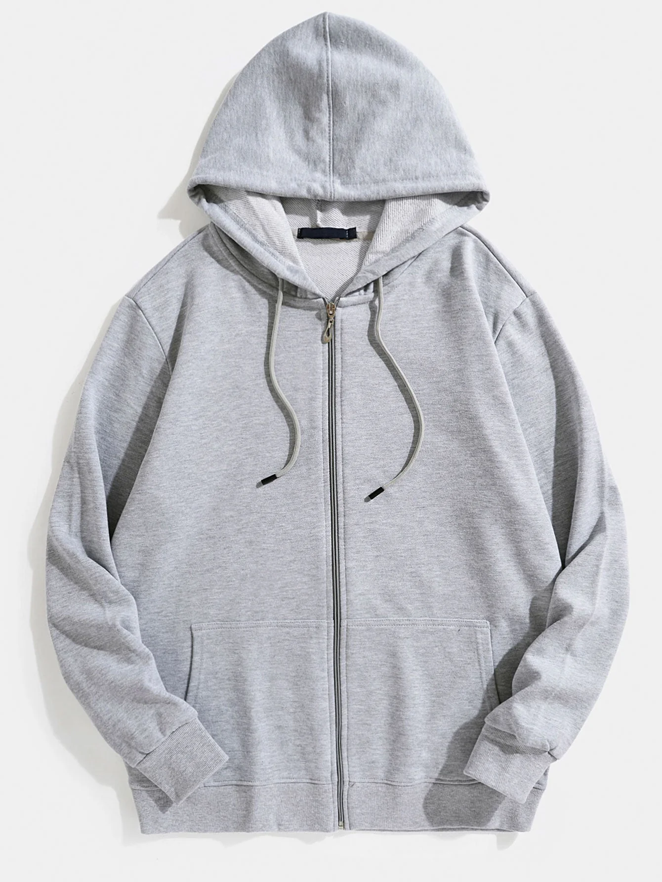 Tanner | Basic Zip Through Hoodie - Image 7