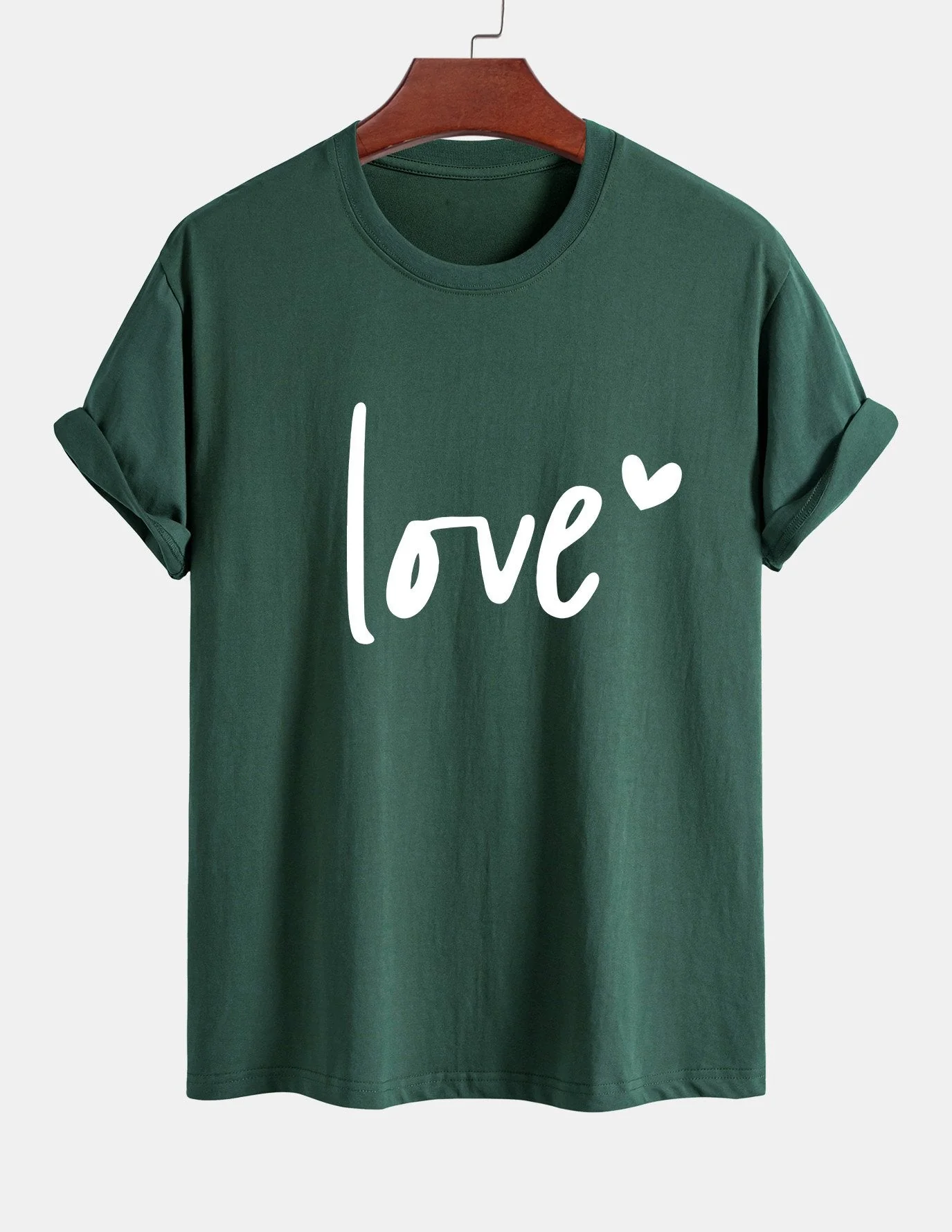 Tarsicio® | Love Print Cotton T-Shirt - Image 10