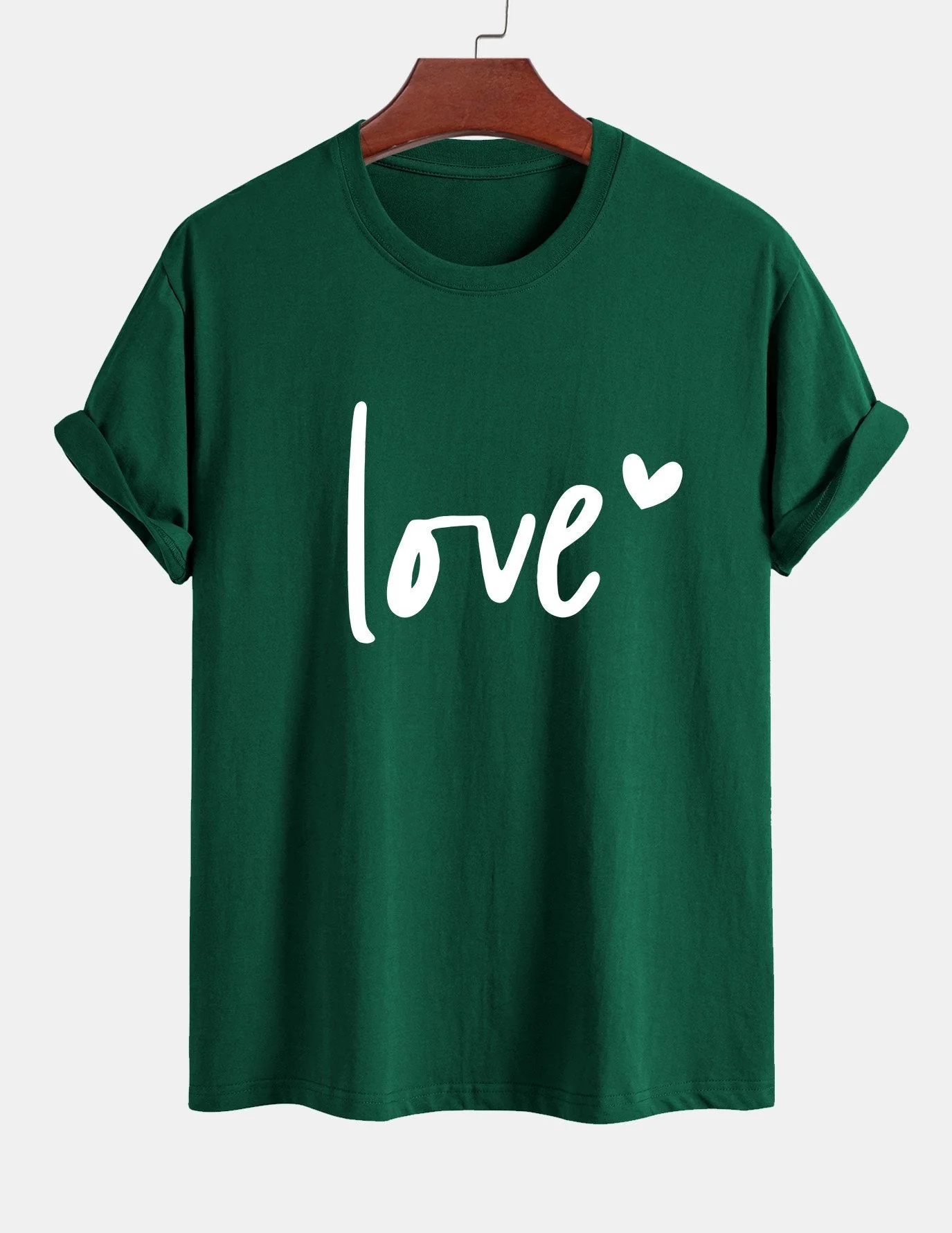 Tarsicio® | Love Print Cotton T-Shirt - Image 12