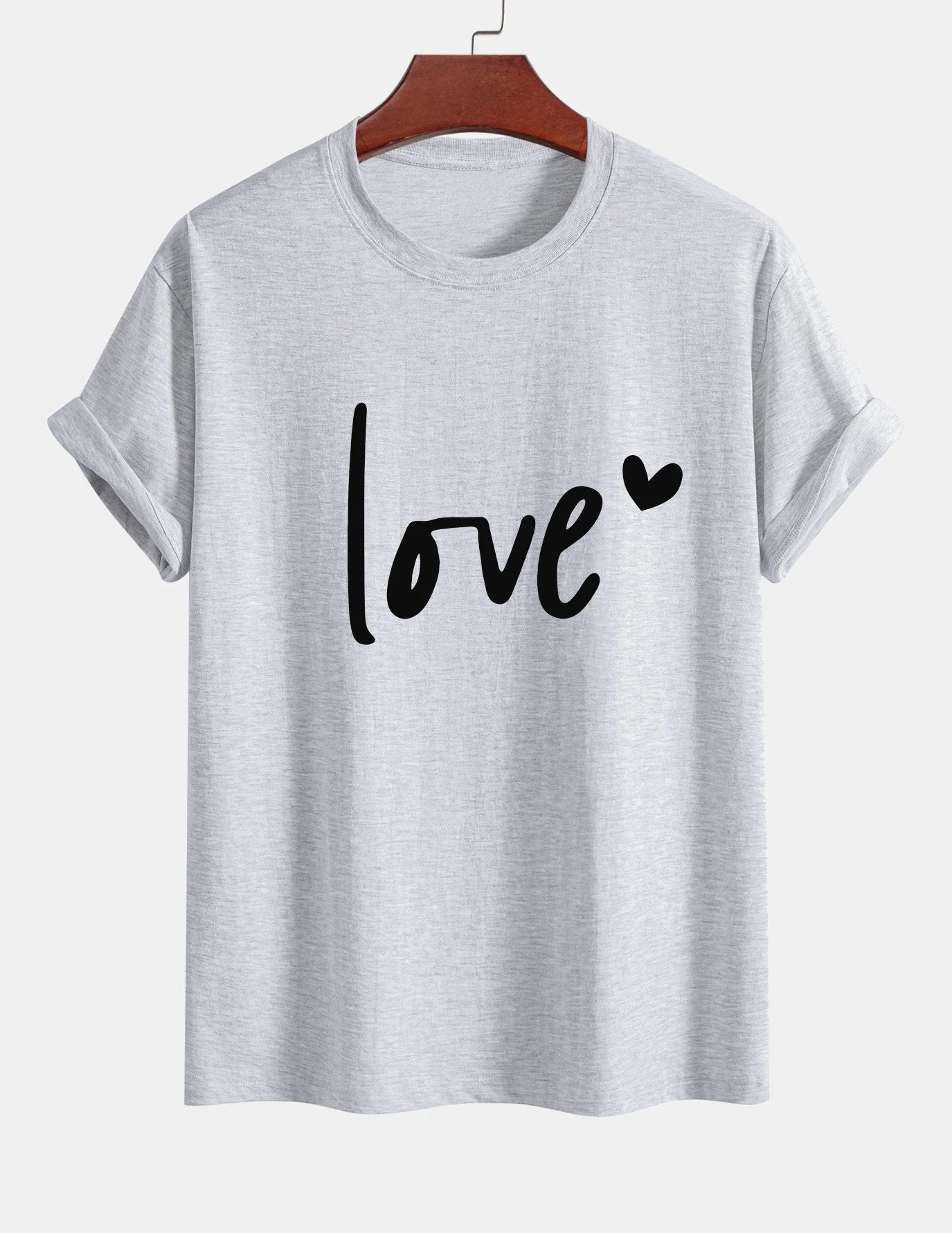 Tarsicio® | Love Print Cotton T-Shirt - Image 13