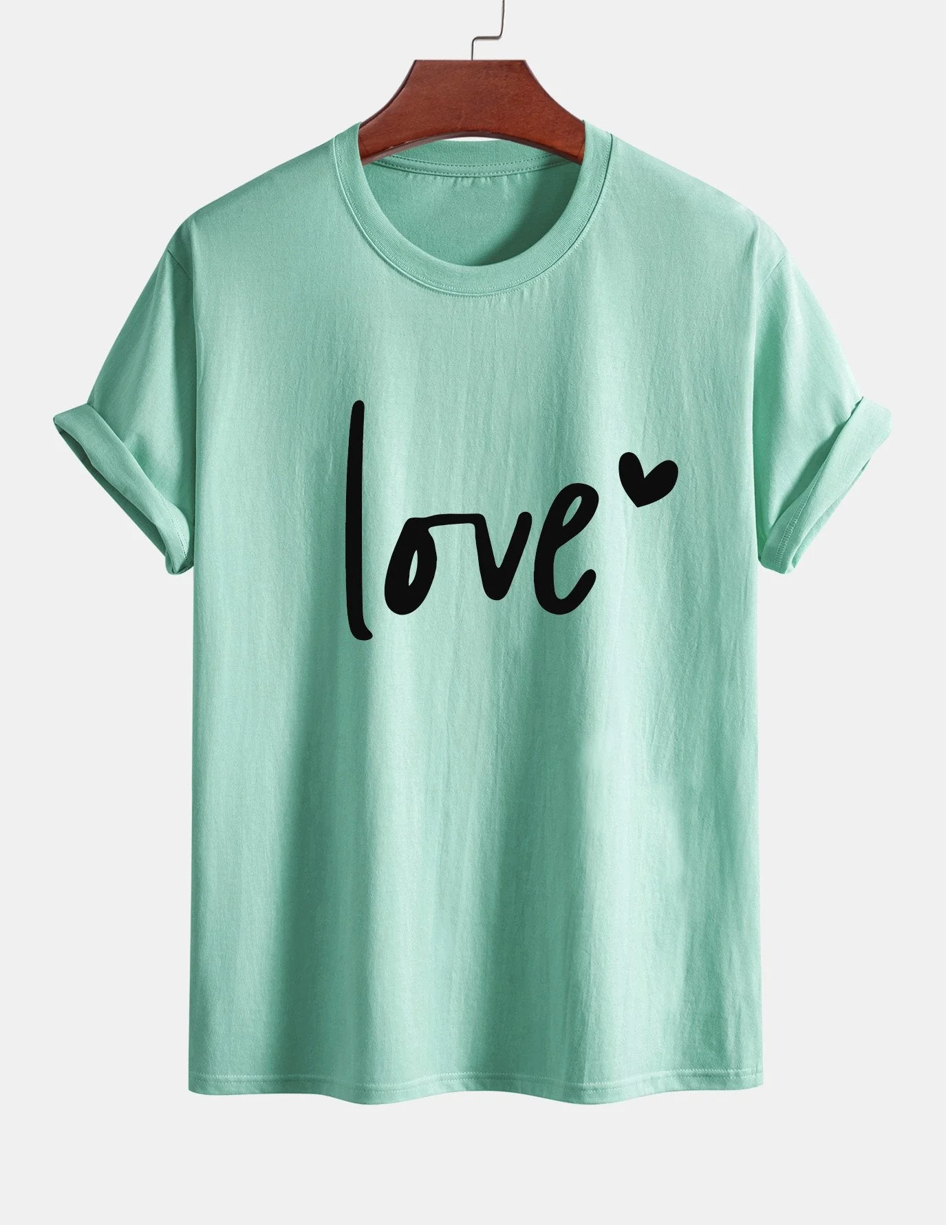 Tarsicio® | Love Print Cotton T-Shirt - Image 14