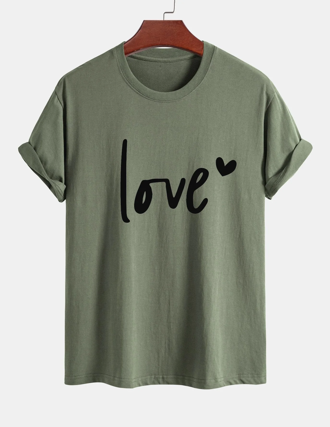 Tarsicio® | Love Print Cotton T-Shirt - Image 16