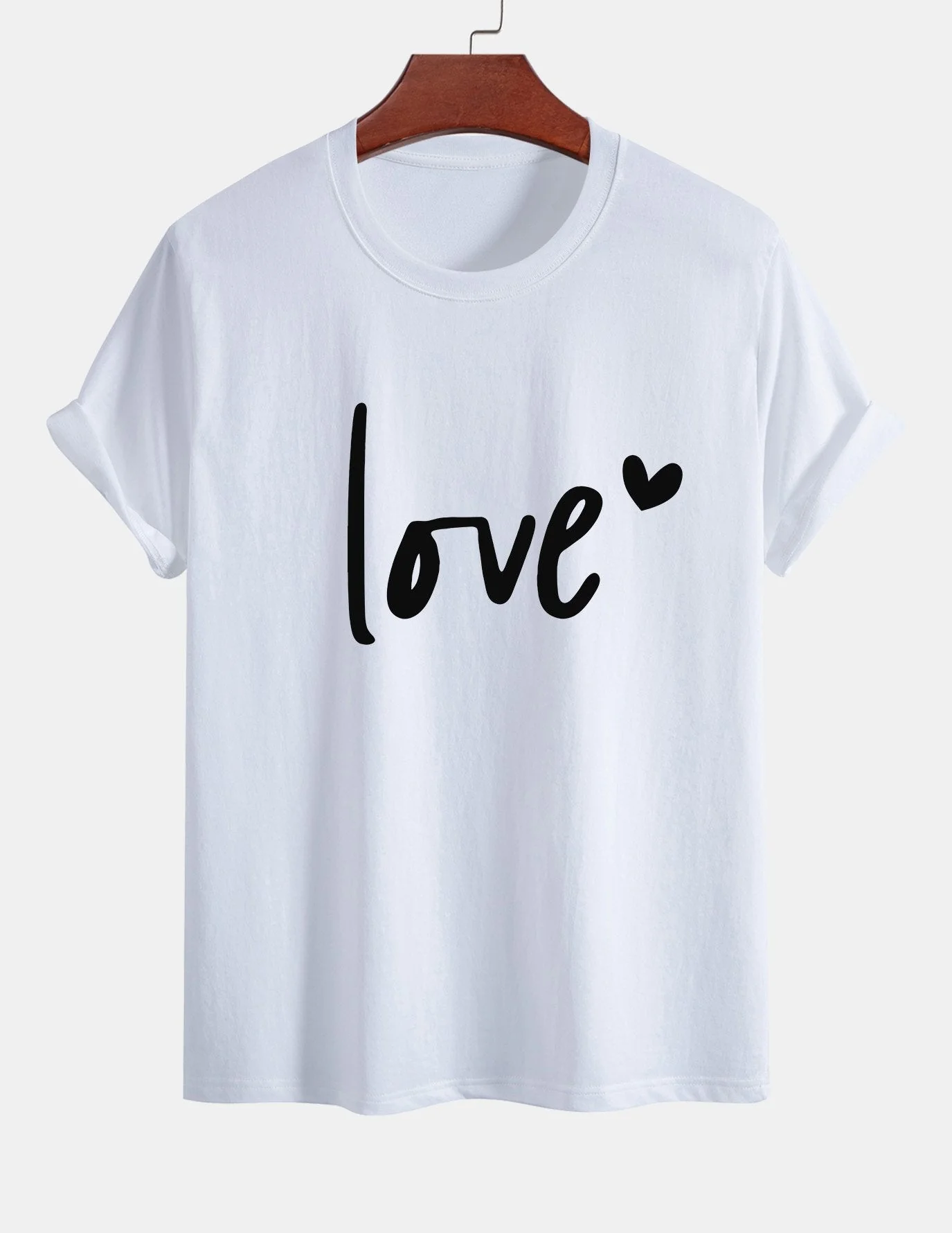 Tarsicio® | Love Print Cotton T-Shirt - Image 3