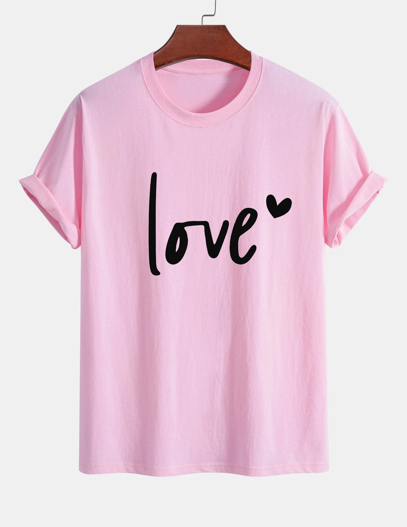 Tarsicio® | Love Print Cotton T-Shirt - Image 4