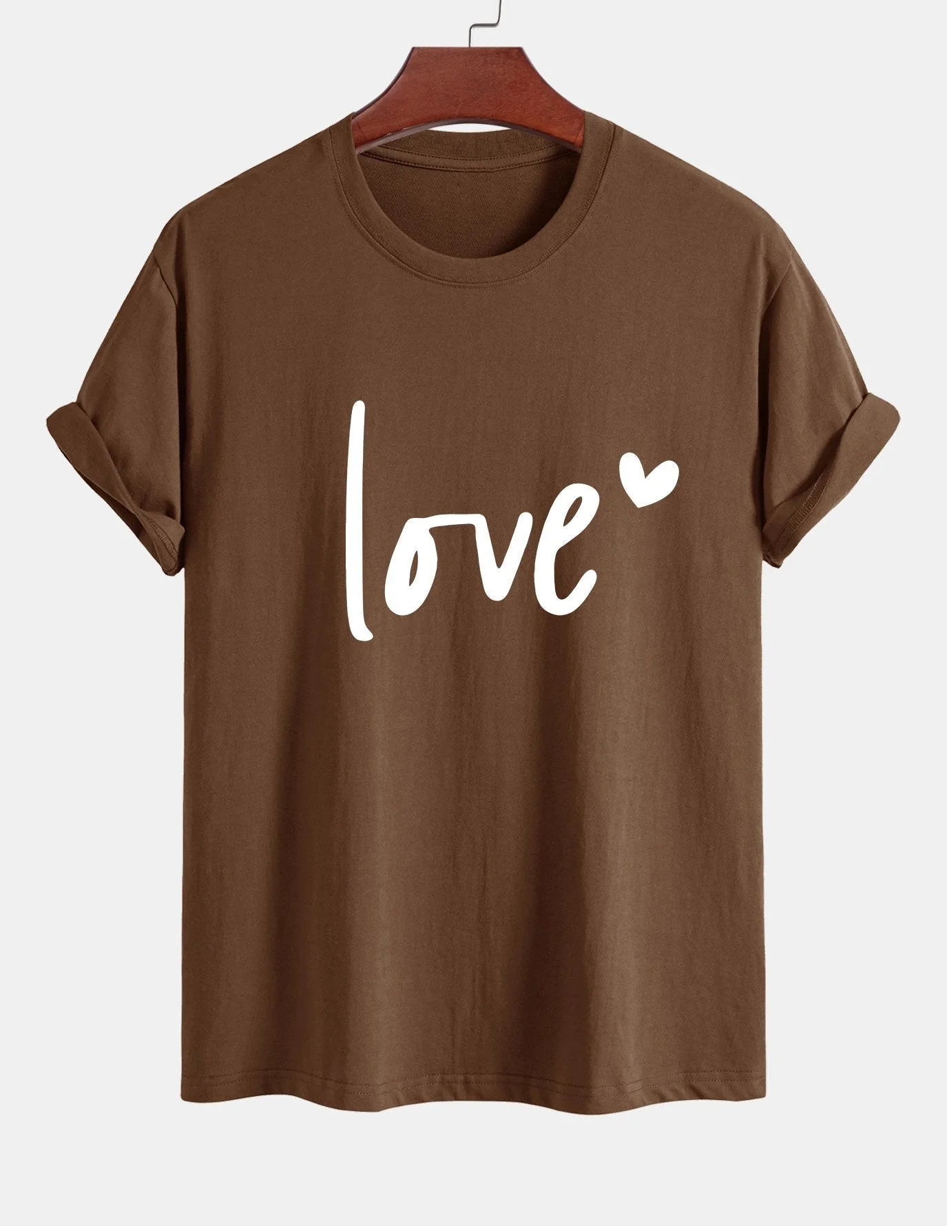 Tarsicio® | Love Print Cotton T-Shirt - Image 6