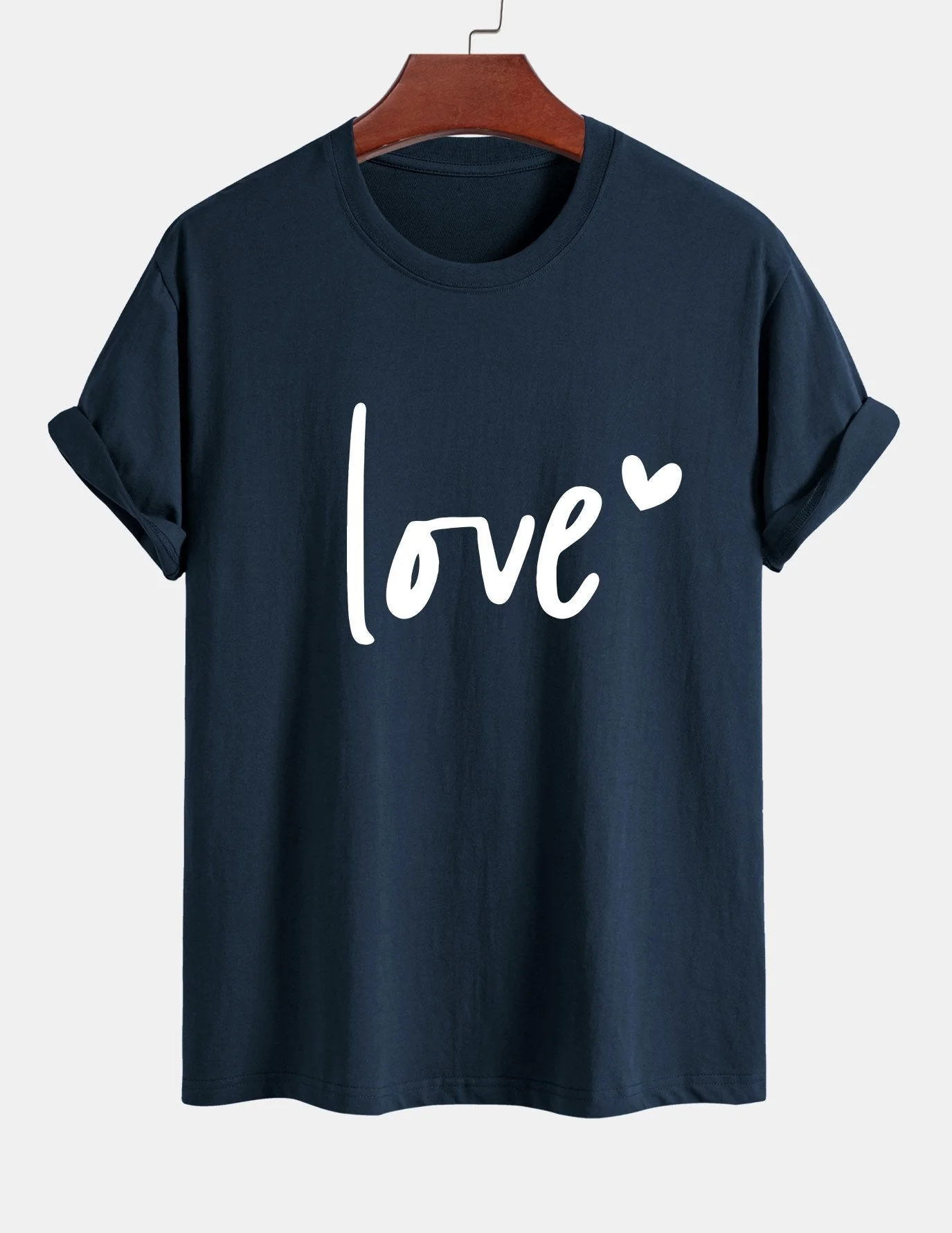 Tarsicio® | Love Print Cotton T-Shirt - Image 7