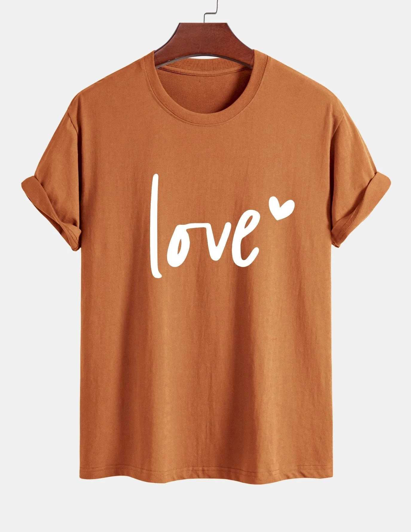 Tarsicio® | Love Print Cotton T-Shirt - Image 8