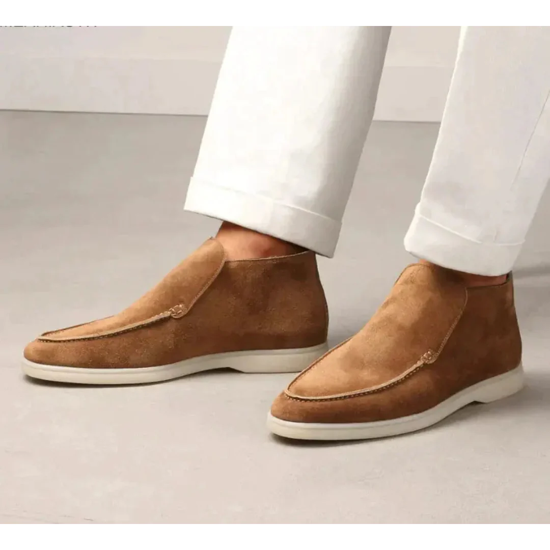 Tate® | Suede Slip-On Shoes For Men - Image 4