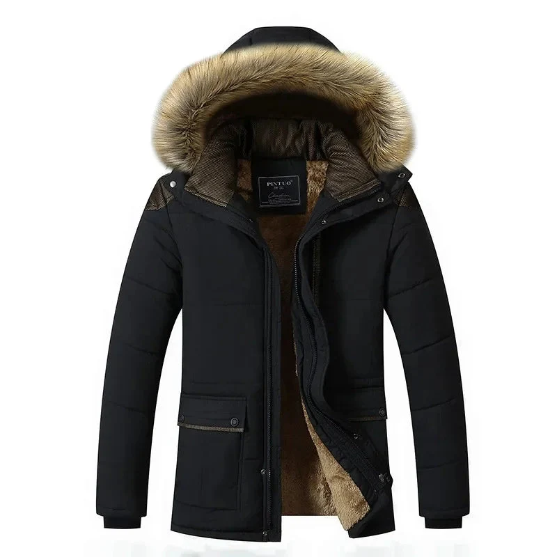 Tatum | Elegant Padded Fleece Winter Jacket - Image 3