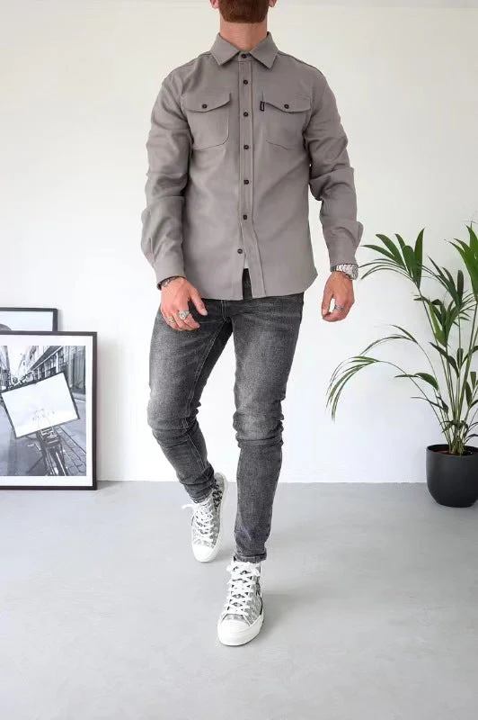 Taylor® | Shirt jacket with button closure - Image 19