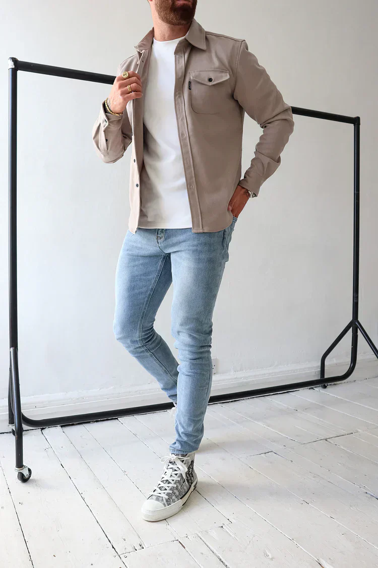 Taylor® | Shirt jacket with button closure - Image 2