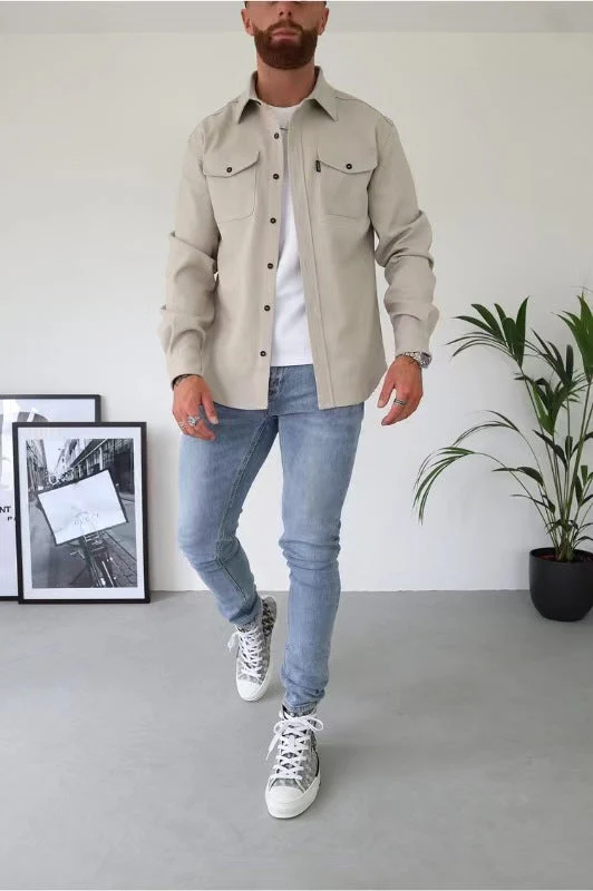 Taylor® | Shirt jacket with button closure - Image 3