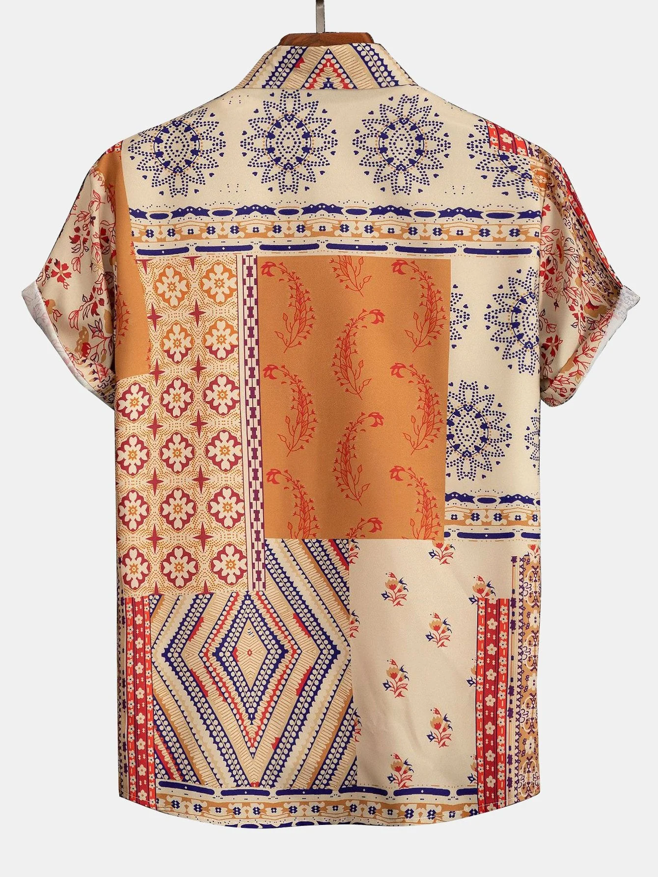 Ted® | Scarf Print Button Up Shirt - Image 6