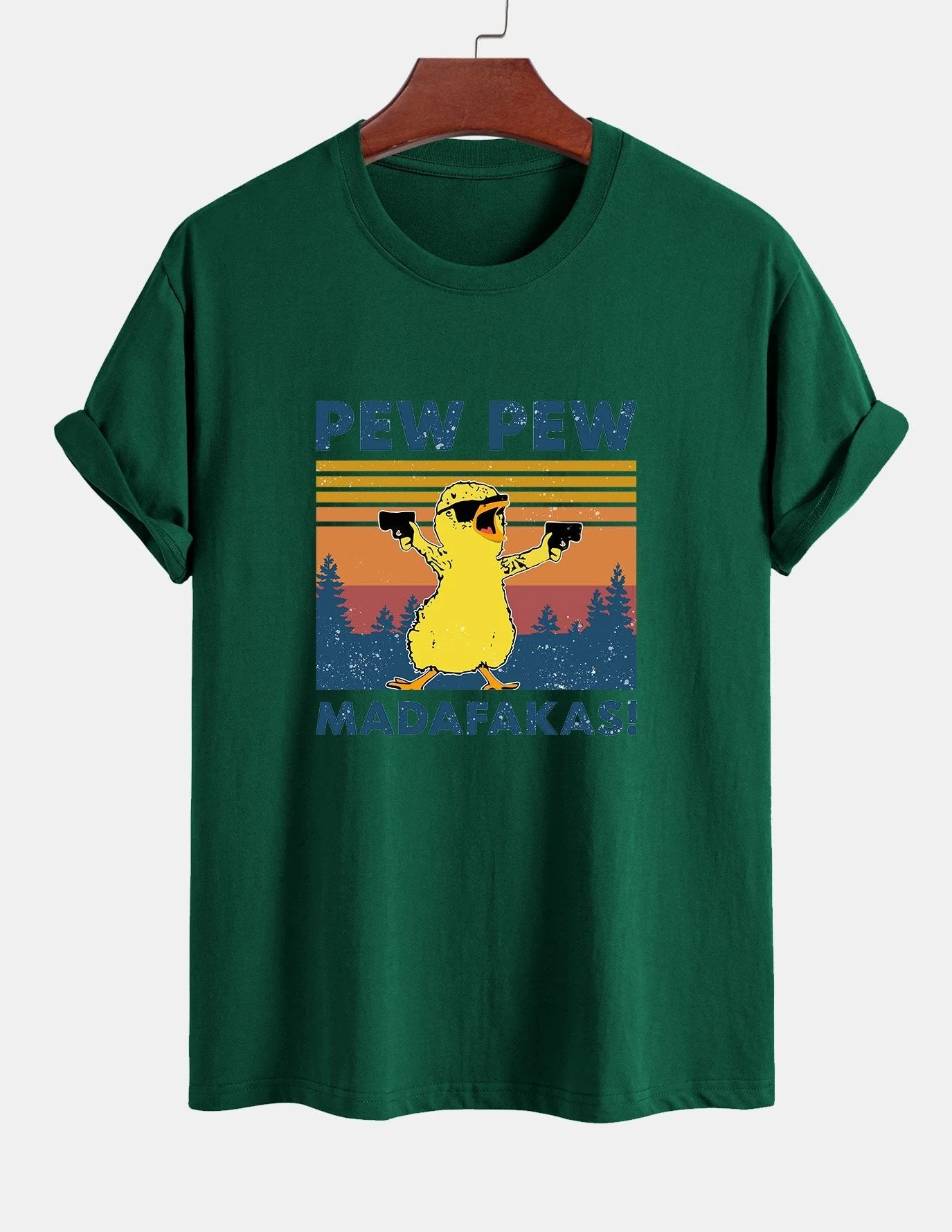 Telémaco® | Duck Print Cotton T-Shirt - Image 10