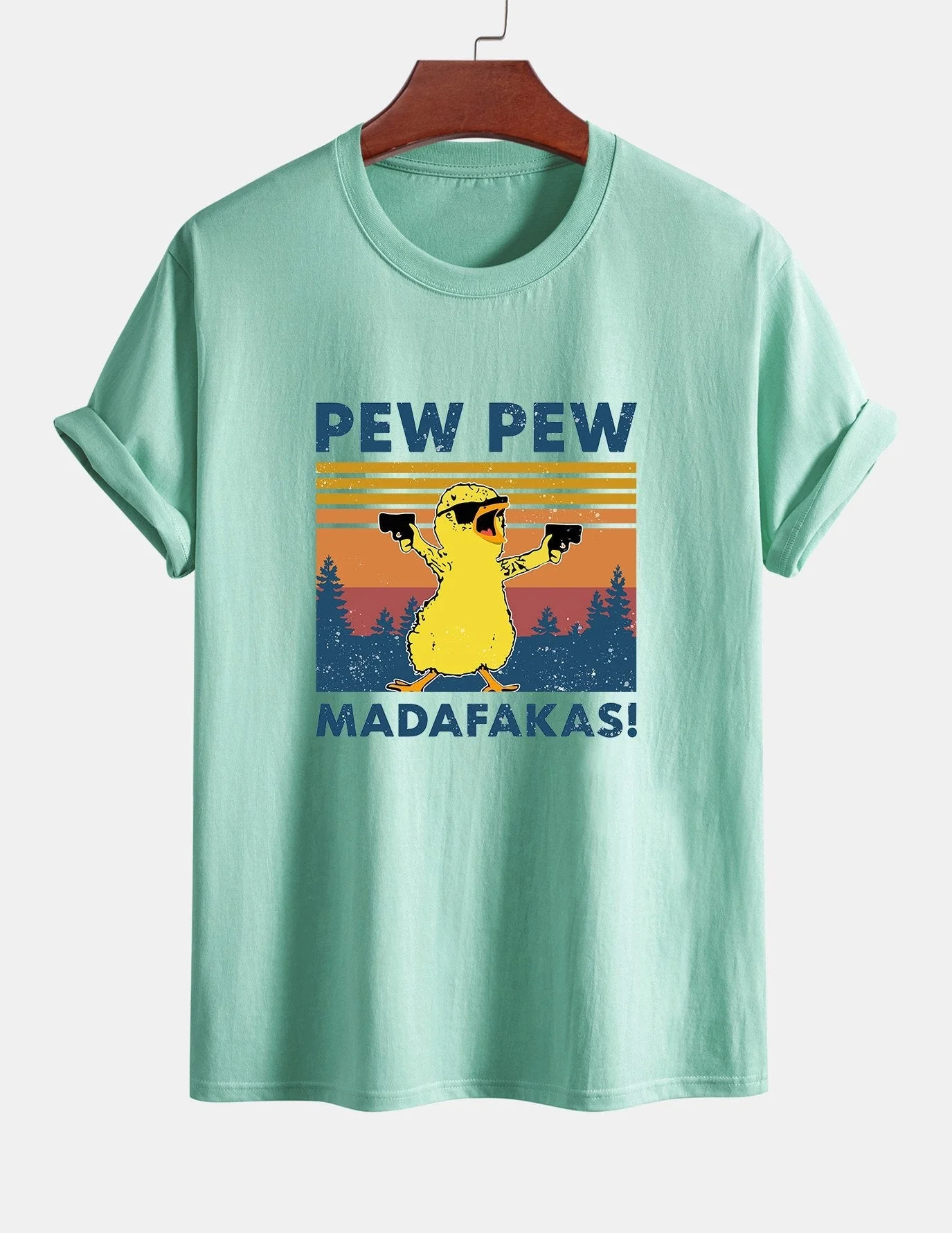 Telémaco® | Duck Print Cotton T-Shirt - Image 13