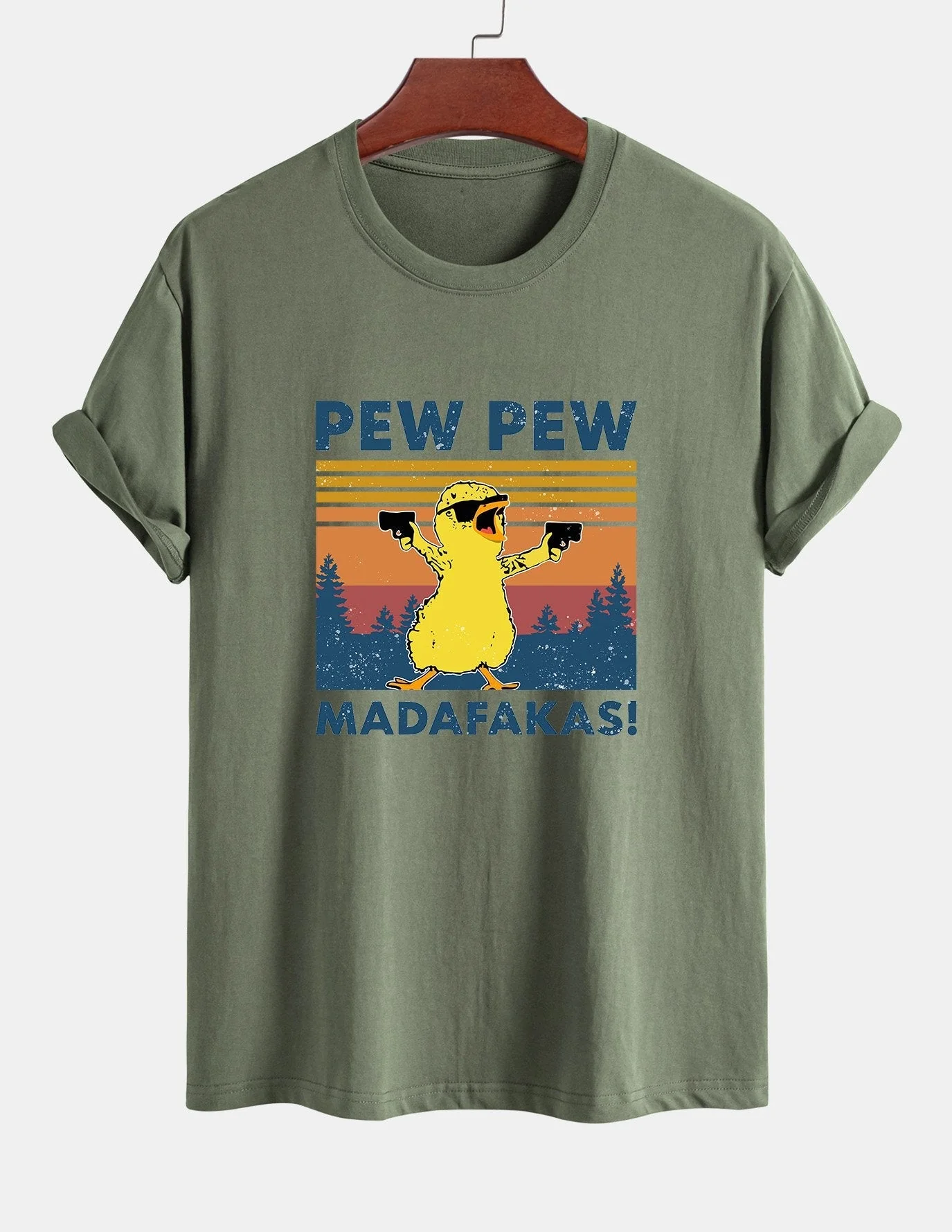 Telémaco® | Duck Print Cotton T-Shirt - Image 15