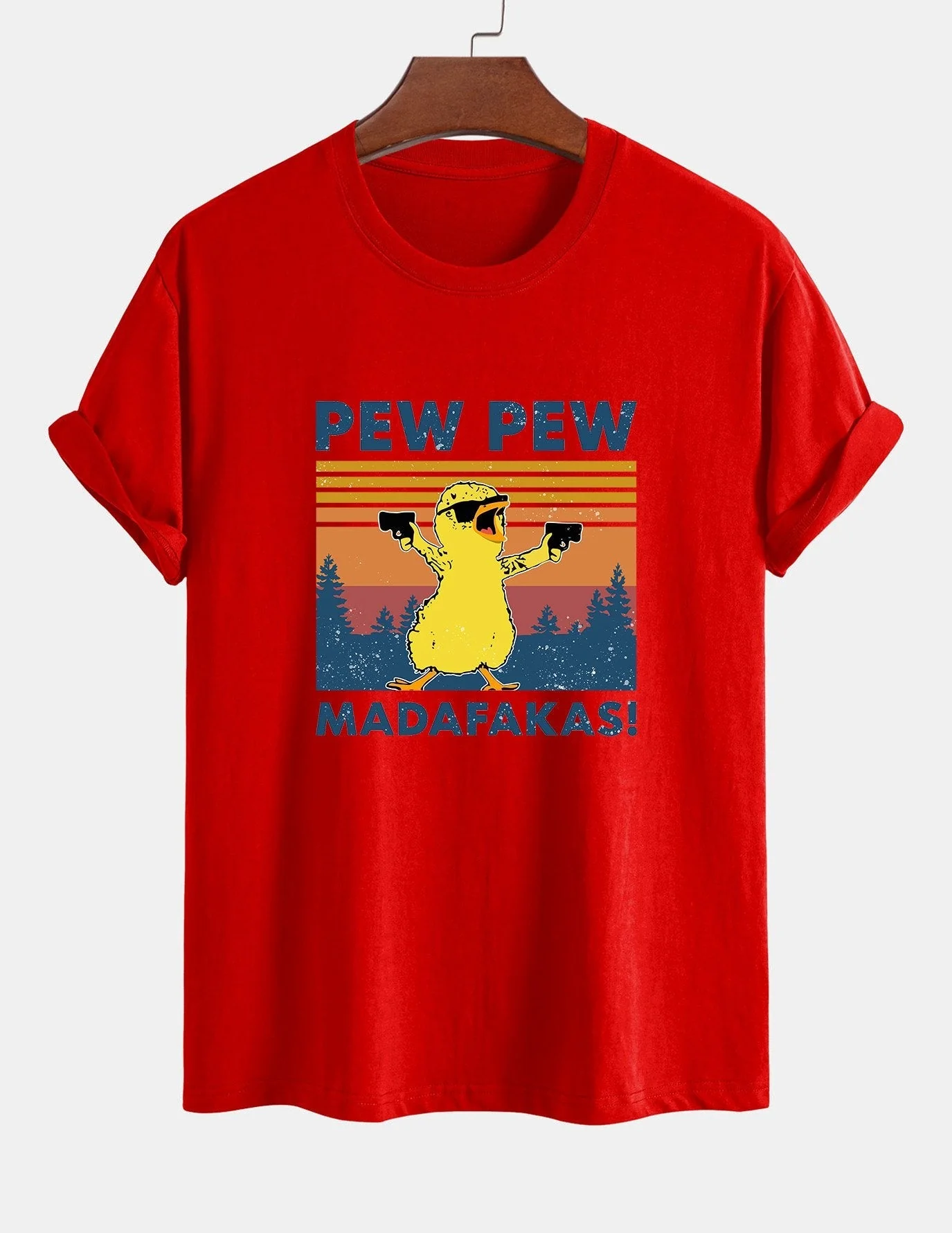 Telémaco® | Duck Print Cotton T-Shirt - Image 16