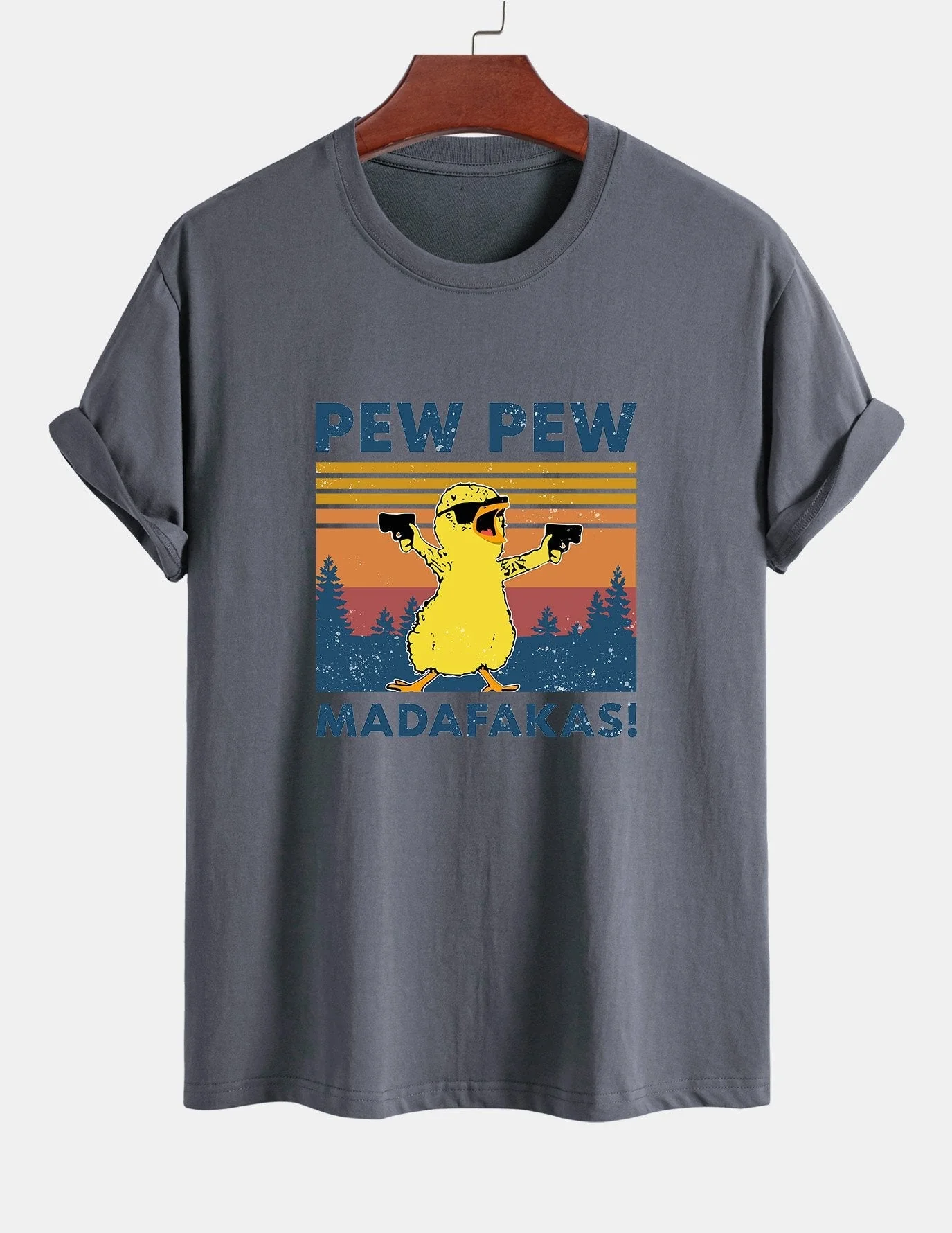 Telémaco® | Duck Print Cotton T-Shirt - Image 7