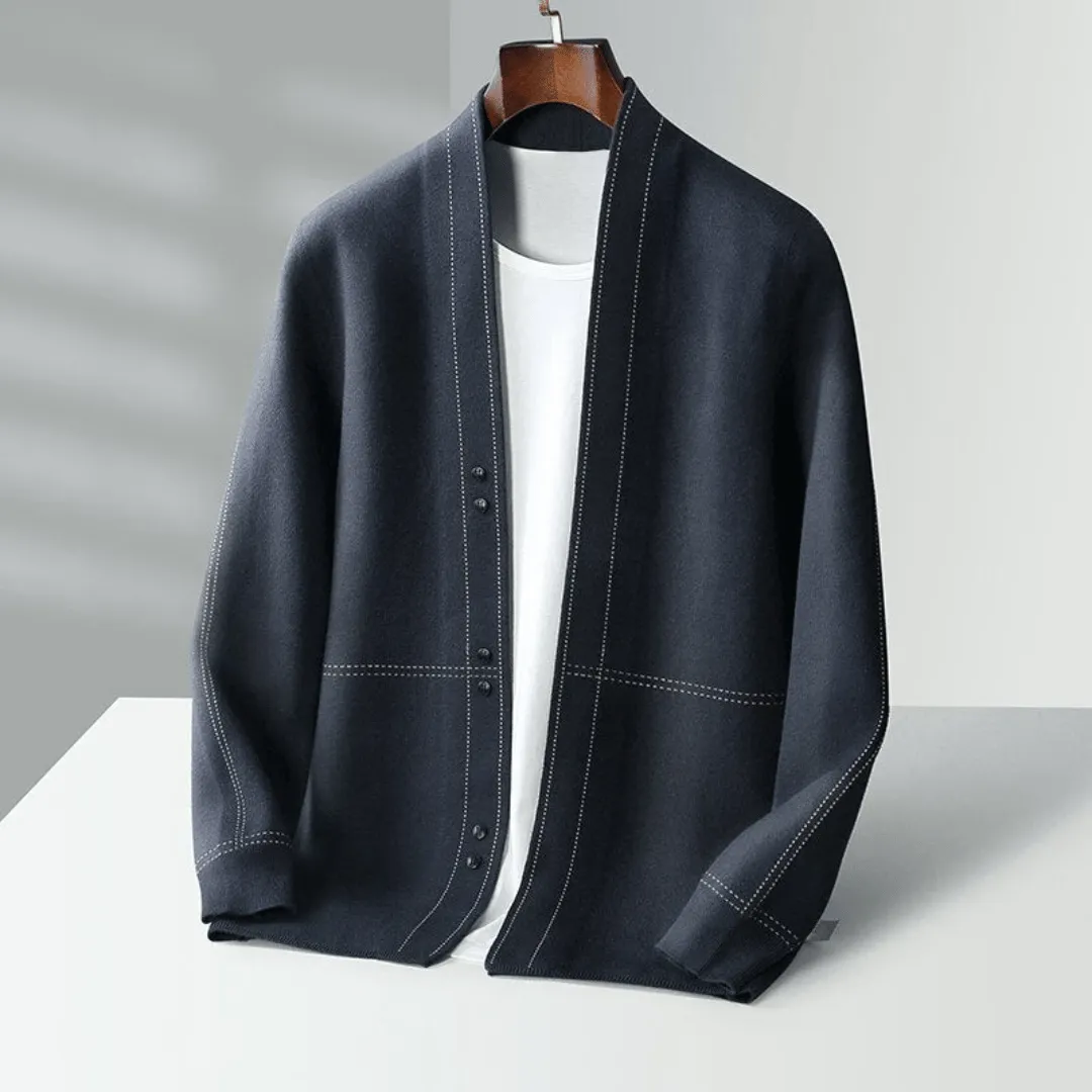 Telesforo | Liam Virgin Wool Cardigan - Image 4