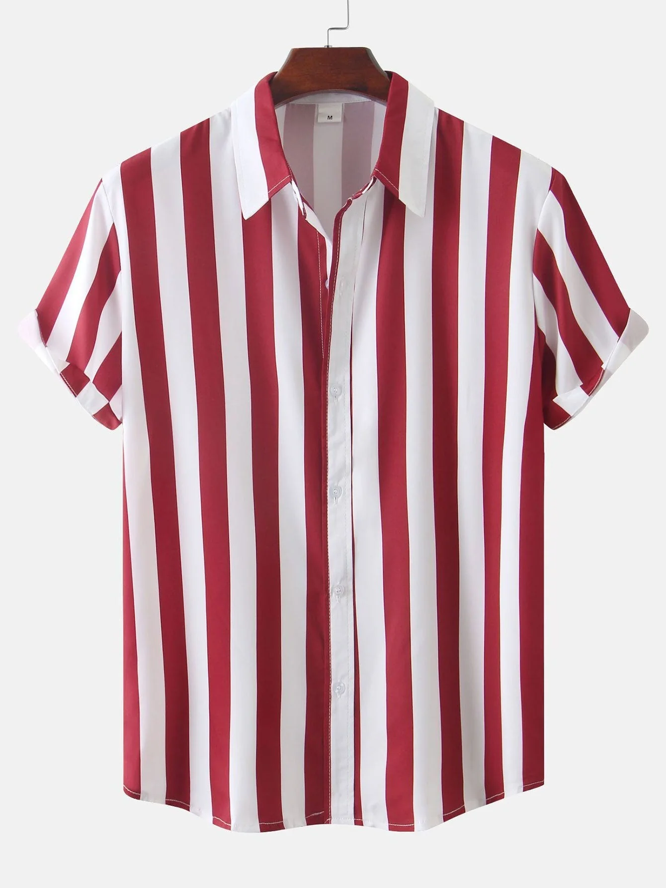 Teodoro® | Stripe Print Shirt & Swim Shorts - Image 2