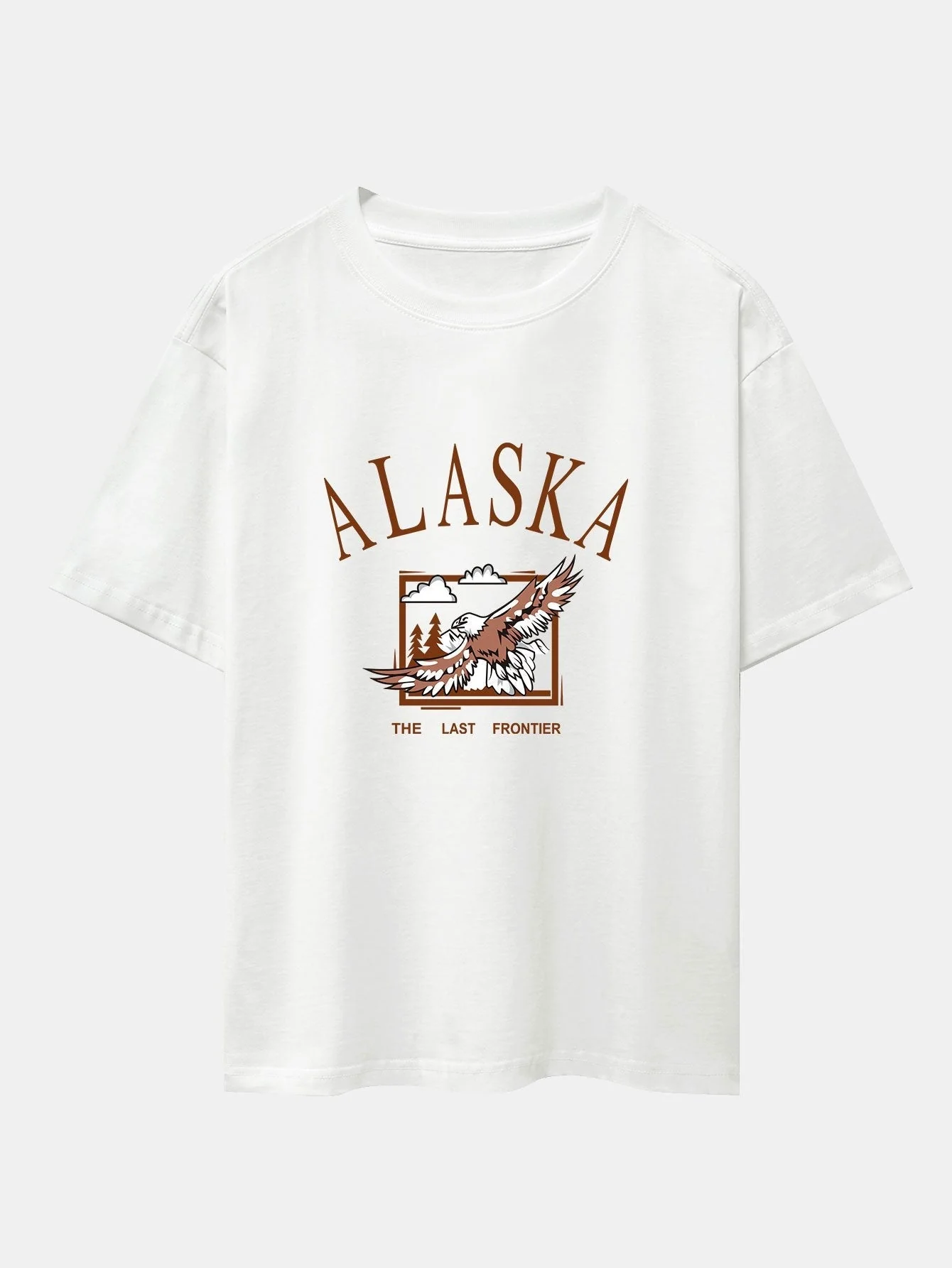 Teófimo® | Eagle Print Heavy Weight Oversize T-Shirt - Image 3