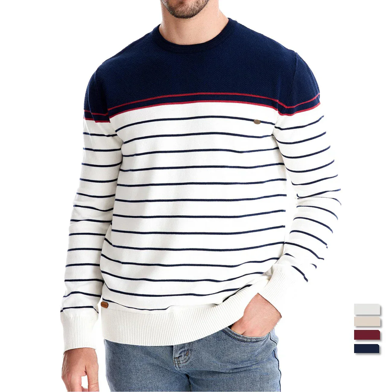 Terrance® | Men'S Stripe Sweater - Image 3