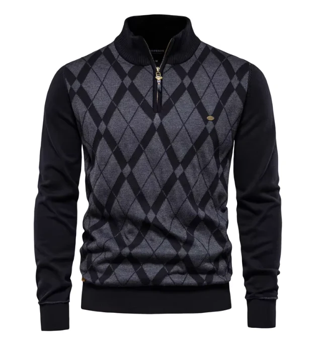 Terrell® | Men'S Half Zip Sweater - Image 2