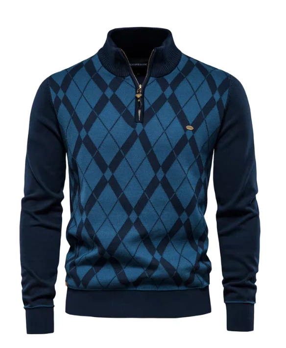 Terrell® | Men'S Half Zip Sweater - Image 4